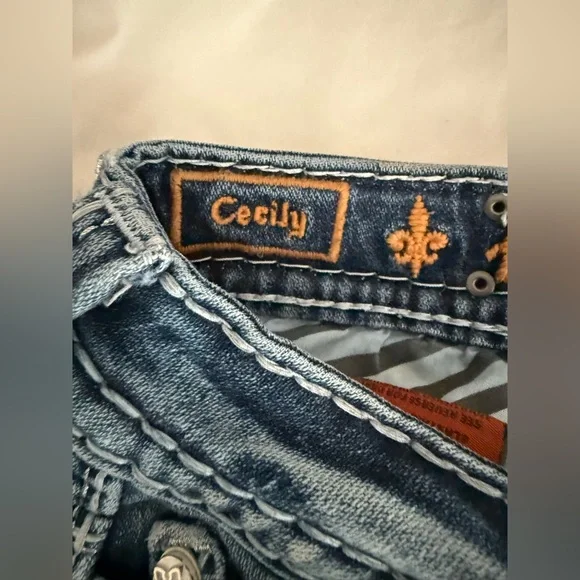 Rock Revival Cecily Blue Boot Cut Jeans - Picture 7 of 11